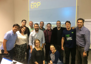 Workshop presencial de vendas de software ERP